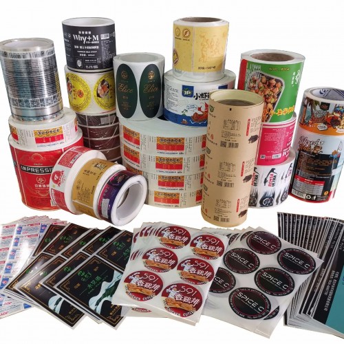 PET/PVC heat shrink label,PE Sticker
